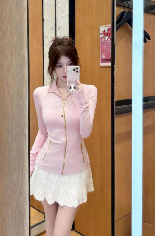 点此购买 Lululemon露露Define系列Nulu面料女士金标拉链运动夹克外套 ggd 342095 商品图1