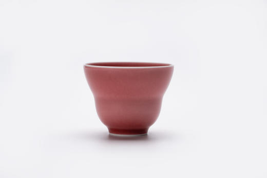 豇豆红 金兰马蹄杯 玉兰闻香杯 福禄杯 陶瓷景德镇瓷器豇豆红 金兰马蹄杯 玉兰闻香 商品图2