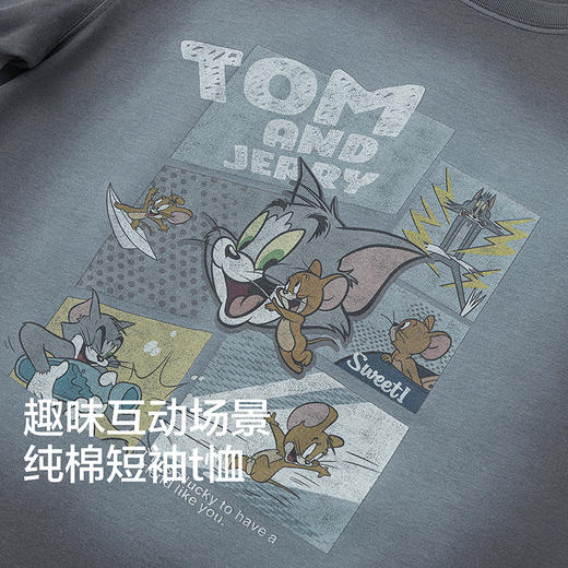 【猫和老鼠IP商场同款】巴拉巴拉童装男童短袖t恤儿童2026新款夏 商品图3