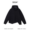 SDSA男装2026新款高贵轻奢美式潮牌连帽卫衣下摆不规则设计百搭 商品缩略图0