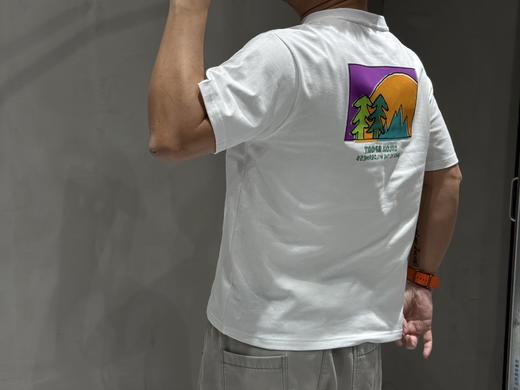 点此购买 可隆春夏季男女款艺术家NAIJEL合作印花圆领上衣短袖T恤 ss 342043 商品图8