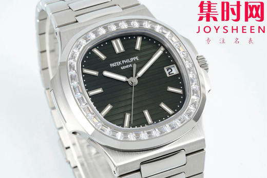 【T钻圈款】百达翡丽DDF鹦鹉螺5711系列 男士腕表 薄荷绿 丹东330一体机 商品图1