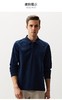 【直发】圣大保罗 秋冬新品男士底面异色POLO领长袖棉T-PW21KT102M 商品缩略图7