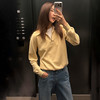 ROMI STUDIO100%欧洲美利奴羊毛半拉链polo领休闲开衫 RWCWST7195 商品缩略图2
