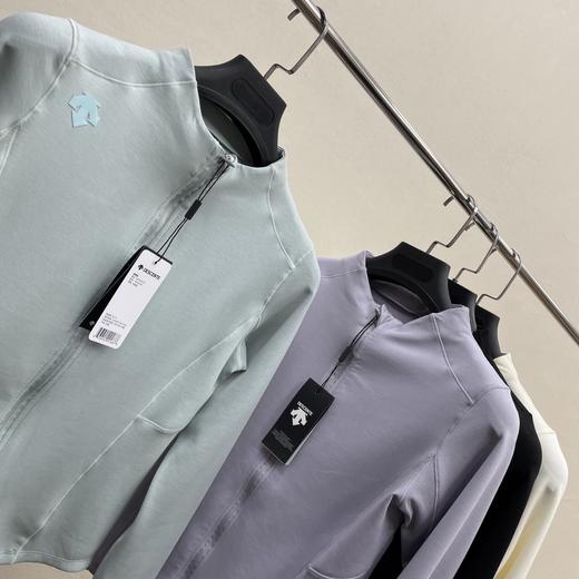 点此购买 迪桑特女士户外运动跑步骑行健身瑜伽薄款针织运动上衣 yh 342122 商品图12