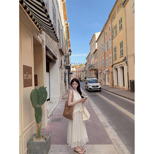 金蘑菇菇 罗马的日子/舒适又美丽 藏肉不挑人仙女裙 商品图0