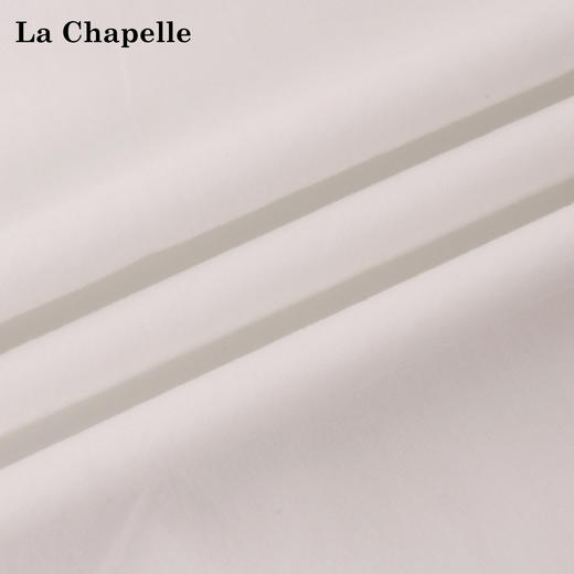 天猫同步【慵懒氛围感】拉夏贝尔/La Chapelle宽松舒适百搭撞色衬衫女显瘦通勤单排扣开叉长袖衬衣 商品图3