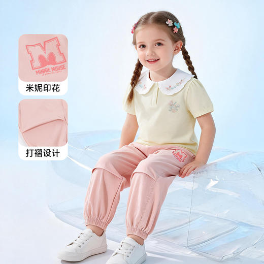 迪士尼米奇夏季女童束脚长裤ZD2FK011 商品图2