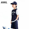 【实体店同款】男童圆领短袖针织衫夏季新款安奈儿童装AB621121 商品缩略图1