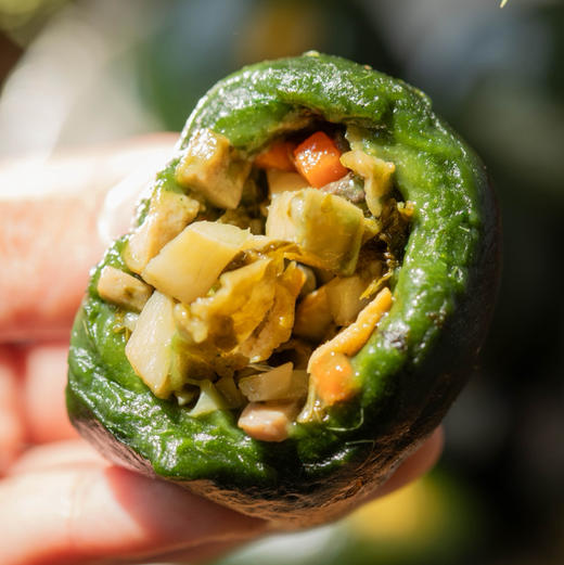 【下单后72小时发货】艾草嘟嘟 青团70g*6个/盒，口味有：柴火豆沙、纯纯芝麻、可可巧心、绵绵鲜奶、春笋六鲜、蛋黄肉松 商品图4