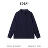 SDSA男装2026新款高贵轻奢简约纯色拉链立领连帽夹克弹力风壳衣 商品缩略图0