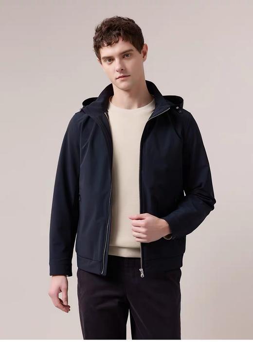 点此购买 哈吉斯春秋季男士商务休闲夹克外套 zc 342047 商品图5