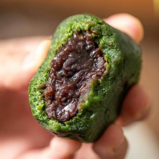 【糕酥精选】艾草嘟嘟手作青团 用野生艾草非青汁 现做现发 只卖30天的新鲜 短保无添加 清香扑鼻 软糯Q弹 闻得到的艾草清香 吃得出艾叶纤维 商品图7