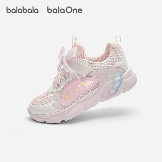 【balaOne】巴拉巴拉童鞋儿童运动鞋女童鞋2026夏季新精致慢跑鞋 商品图0