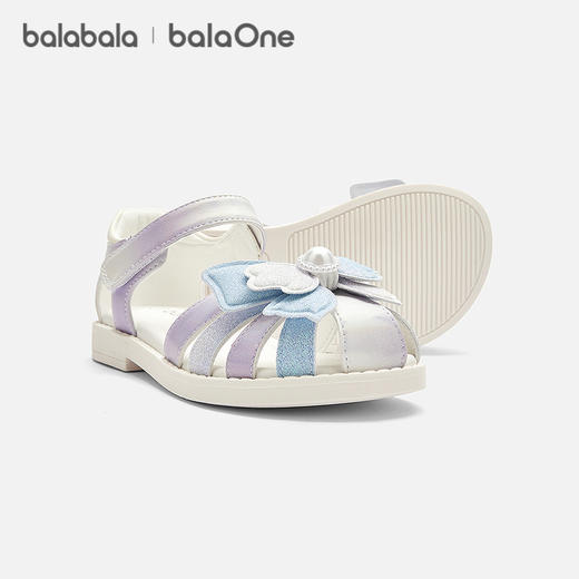 【balaOne】巴拉巴拉童鞋儿童凉鞋女童2026夏季新精致渐变休闲鞋 商品图1