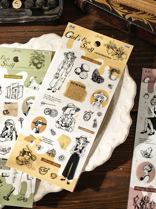 语闲女孩的果实物语系列贴纸 商品图2