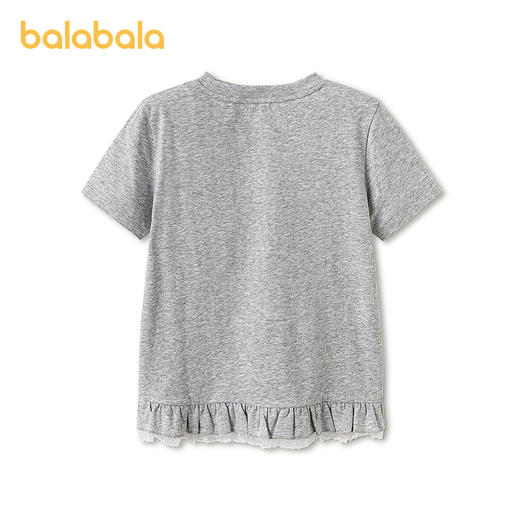 【HelloKittyIP商场同款】巴拉巴拉女童短袖t恤儿童2026新款夏装 商品图2