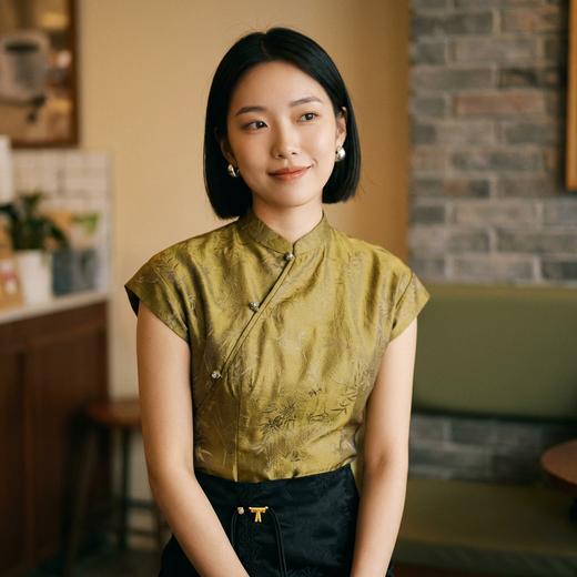 DS XN 连袖中式收腰马甲 商品图2