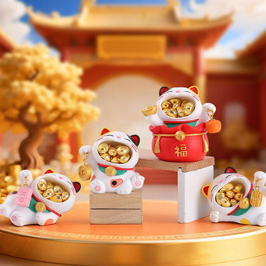 爆金币招财猫盲盒-纪念日百货门店同款169795427 商品图3