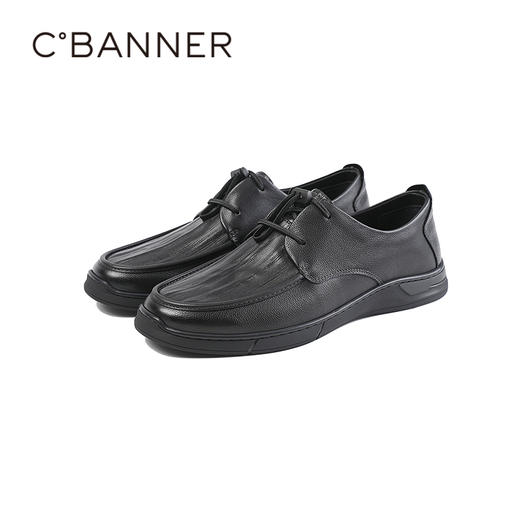 千百度2026春男鞋柔软亲肤给双足更好舒适体验感柔感鞋A26127421 商品图4