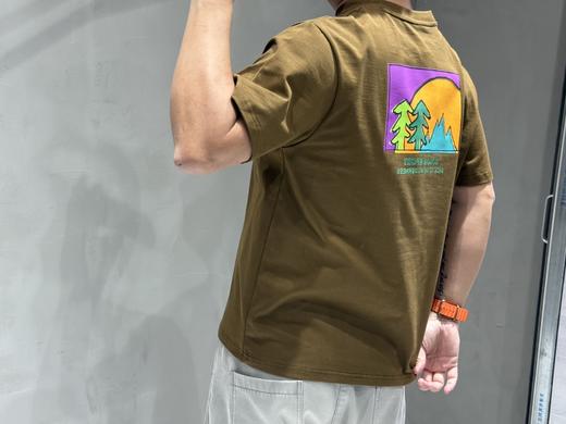 点此购买 可隆春夏季男女款艺术家NAIJEL合作印花圆领上衣短袖T恤 ss 342043 商品图6