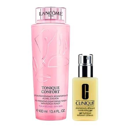 【组合领券到手价199元】美国倩碧无油黄油125毫升+法国兰蔻粉水400毫升 高能补水组合 商品图0