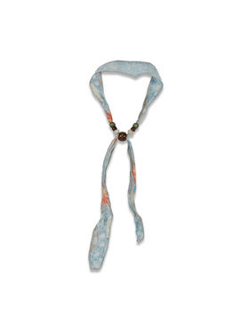 法式复古碎花设计串珠颈带巾丝巾-纪念日百货门店同款169698416