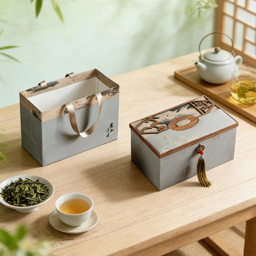 素言茶坊~高山流水头采龙井400克 商品图1