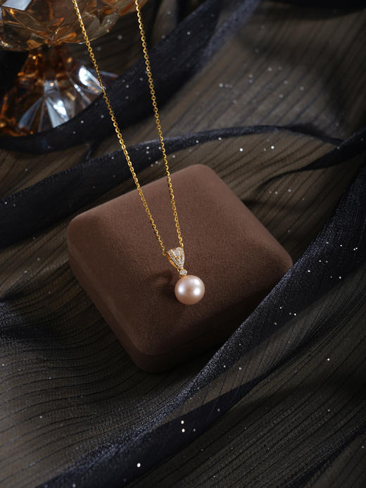 子佩集【珍守此刻】银S925珍珠惜王妃套链项链【P2816】双色V字2602 商品图8