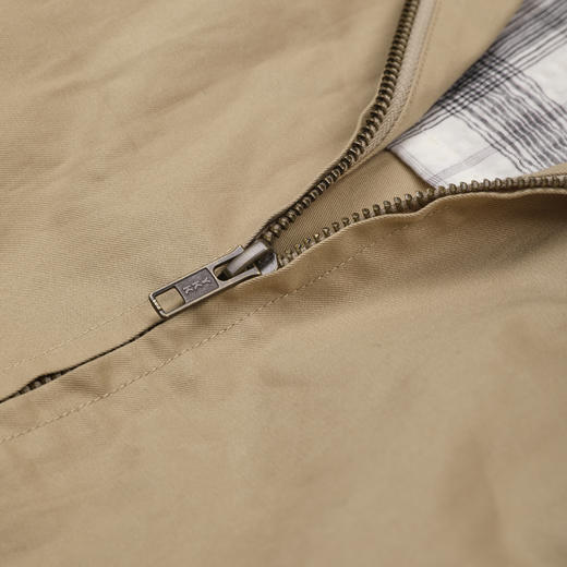 ROMI STUDIO“三角翻盖”高弹罗纹极简立领宽松夹克外套 RWCAWU6713 商品图5