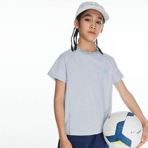 【短袖+短裤】onmygame儿童夏季短袖T恤运动吸湿速干T夏季运动短裤合集 商品图2