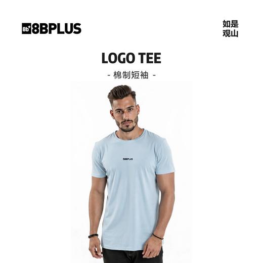 8BPLUS新品男士户外纯棉短袖吸汗透气T恤攀岩耐磨Logo TEE 商品图0