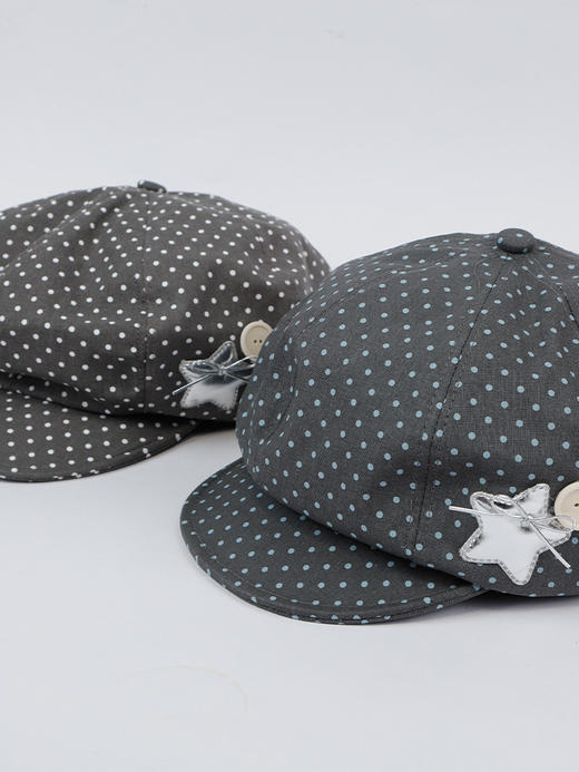 复古波点云朵帽鸭舌帽-纪念日百货门店同款169293566 商品图0