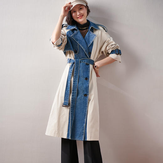 剩L 芳外风衣8D21AF0021 商品图3