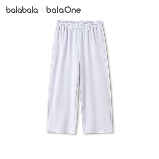 巴拉巴拉童装儿童裤子女童长裤夏装2026新款直筒裤百搭甜美蝴蝶结 商品图4