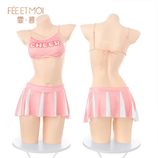 霏慕 足球宝贝啦啦队运动套装ZY118 商品图4