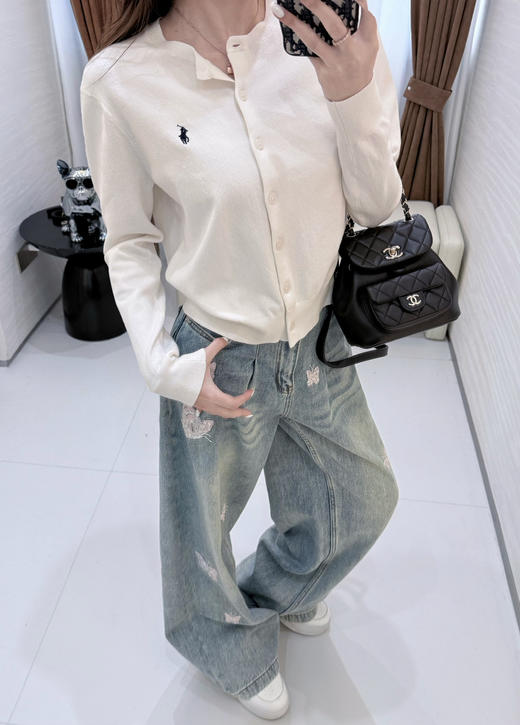 313-2出工厂大门就你家 极限秒杀 小马刺绣 基础针织短袖/针织长袖 商品图5