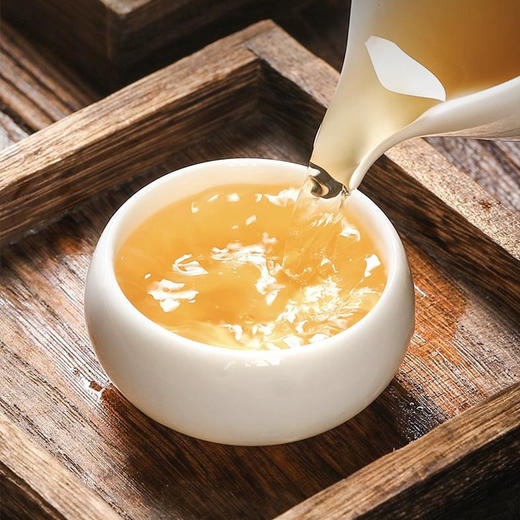 素言茶坊~满满气韵·绝代双骄三年成寿眉350克白毫银针60g 商品图4