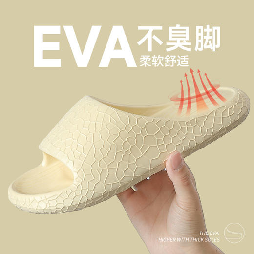 【软糯回弹❗贴脚感不累】室内防滑拖鞋凉拖家用高级感eva拖鞋女浴室凉拖鞋居家室内拖鞋男。xa 商品图2