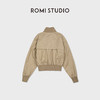 ROMI STUDIO“三角翻盖”高弹罗纹极简立领宽松夹克外套 RWCAWU6713 商品缩略图4