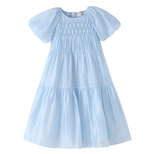 【实体店同款】女童短袖连衣裙夏季新款安奈儿童装AG623136 商品图5