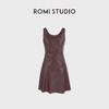 ROMI STUDIO英国进口头层羊皮植鞣哑光皮背心连衣裙RWCWLG7249 商品缩略图0