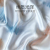 【代发】60s花色天丝款 蓝铂四件套春夏款成人花色冰丝床上用品（尺寸为被罩尺寸） 商品缩略图2