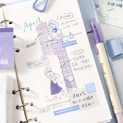 NOTE FOR Hello，city girl系列100张便签 商品图3