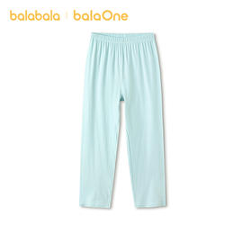 巴拉巴拉女童裤子夏季新款儿童睡裤防着凉柔软亲肤家居裤宽松舒适