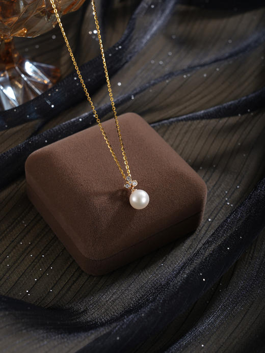 子佩集【简悦日常】银S925珍珠惜王妃套链项链【YP0048】双色三点2602 商品图8