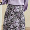 剩S/M 米思阳2025秋季新款气质优雅淑女碎花半身裙高腰修身包臀裙子0008 商品缩略图4