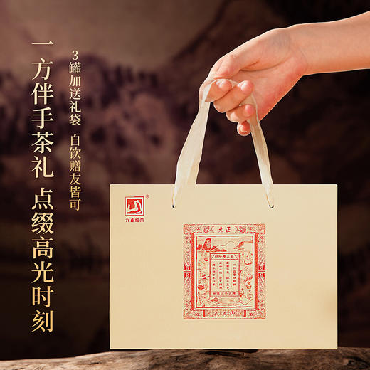 元正 国民好茶骏眉金芽 特级茶叶正宗武夷山红茶自饮口粮茶叶罐装 商品图3