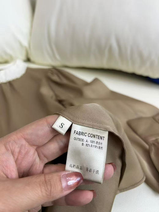 新款重磅真丝衬衫 商品图4