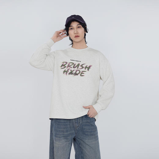 【新品上新】HX 春季圆领卫衣C106610011101/02 商品图2